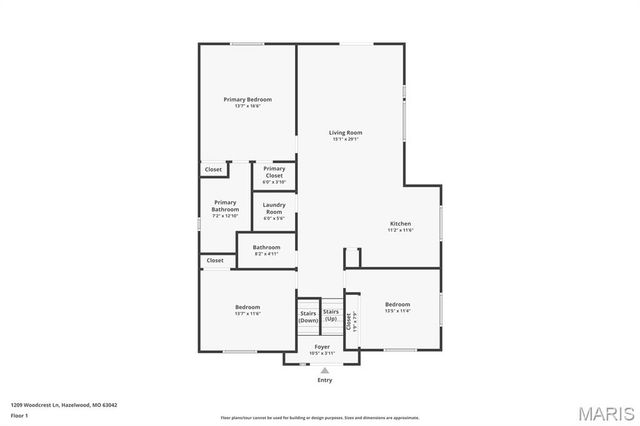 1209 Woodcrest Lane, Hazelwood, MO 63042