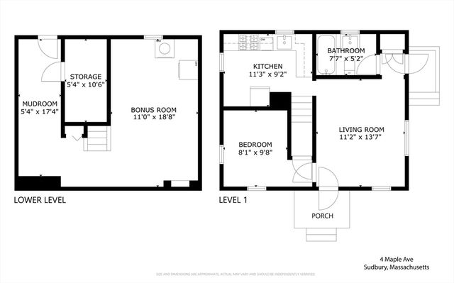 4 Maple Ave., Sudbury, MA 01776
