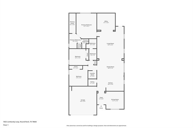 7632 Lombardy LOOP, Round Rock, TX 78665