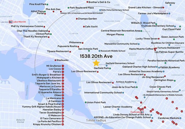 1538 1538 20th Ave, Oakland, CA 94606