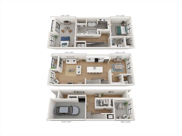 635 Main Street TH 3, Wilmington, MA 01887