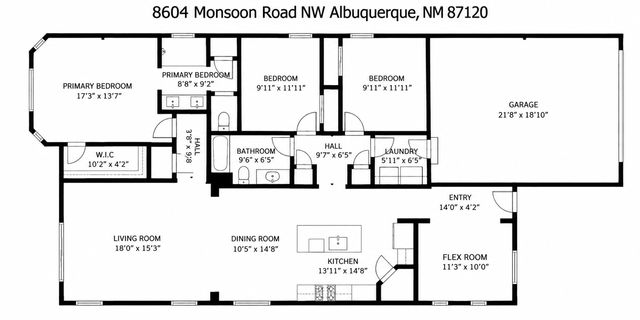 8604 Monsoon Road NW, Albuquerque, NM 87120