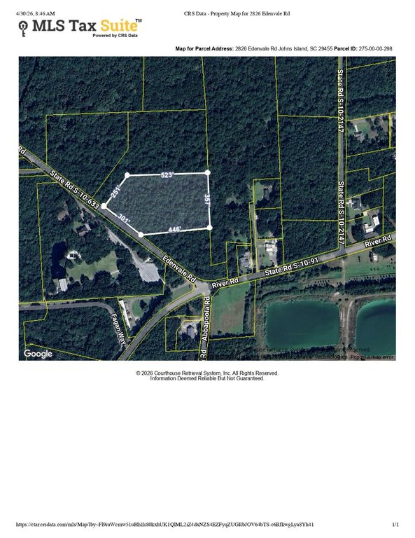 2826 Edenvale Road, Johns Island, SC 29455