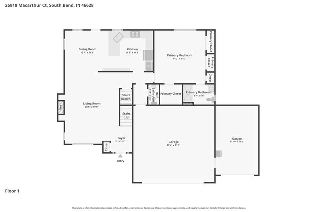 26918 Mc Arthur Court, South Bend, IN 46628