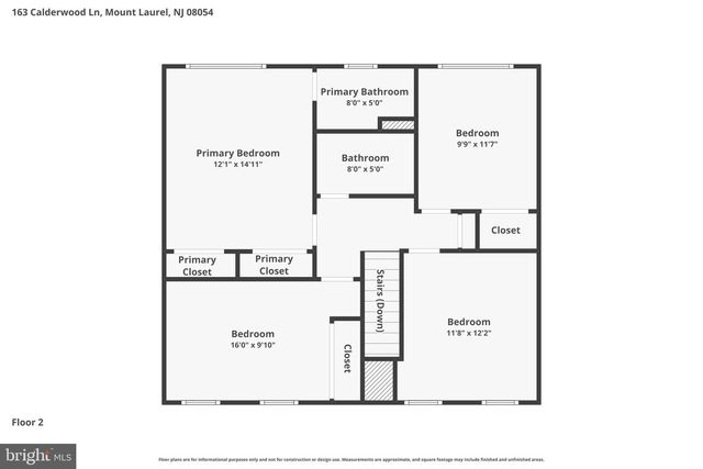 163 CALDERWOOD LN, Mount Laurel, NJ 08054