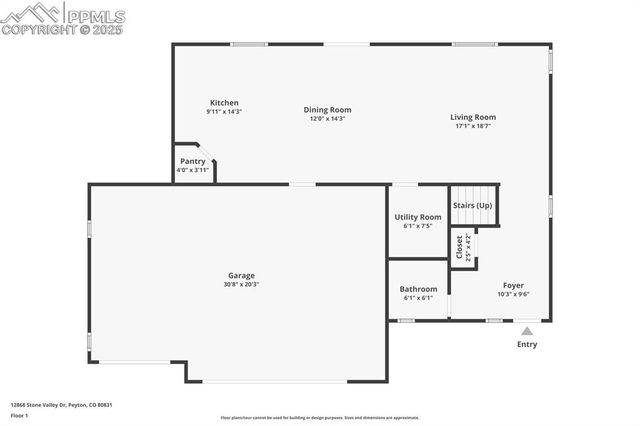 12868 Stone Valley Drive, Peyton, CO 80831