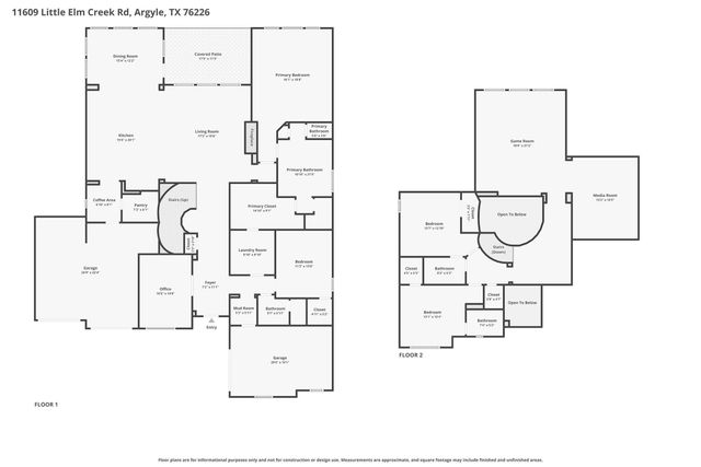 11609 Little Elm Creek Road, Flower Mound, TX 76226