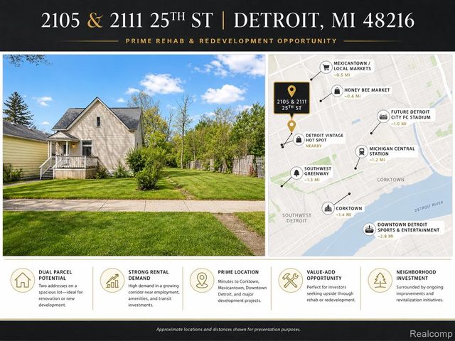 2105 25th Street, Detroit, MI 48216