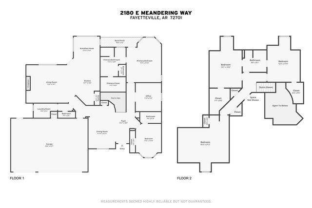 2180 E Meandering Way, Fayetteville, AR 72701