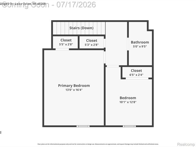 3404 Gingell Drive, Orion Charter Township, MI 48359
