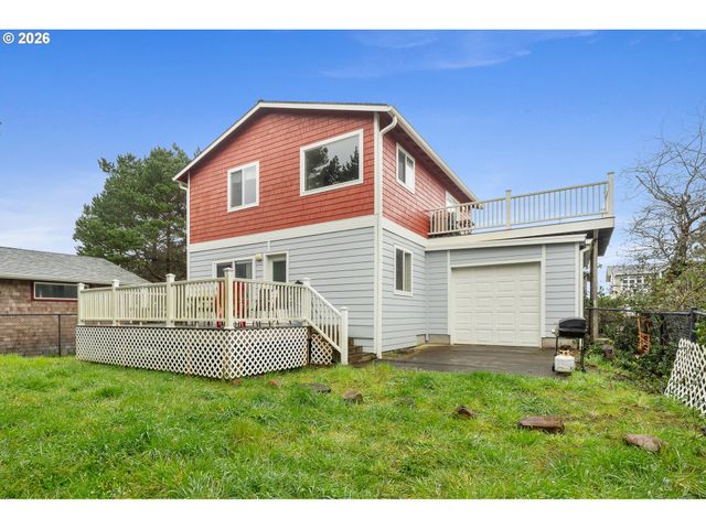 26035 BEACH Dr, Rockaway Beach, OR 97136