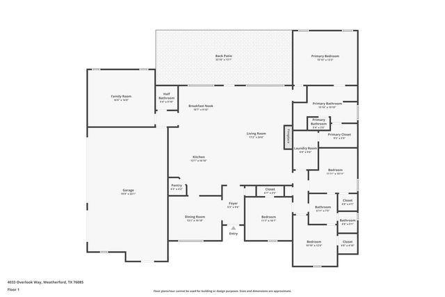 4033 Overlook Way, Weatherford, TX 76085