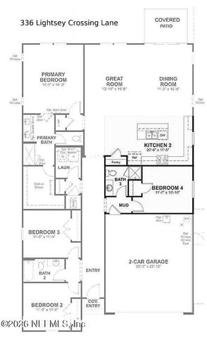 336 LIGHTSEY CROSSING Lane, St. Augustine, FL 32084