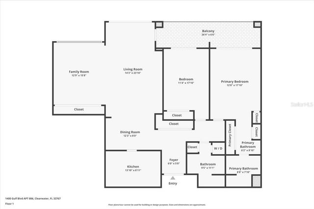 1400 GULF BOULEVARD 806, Clearwater, FL 33767