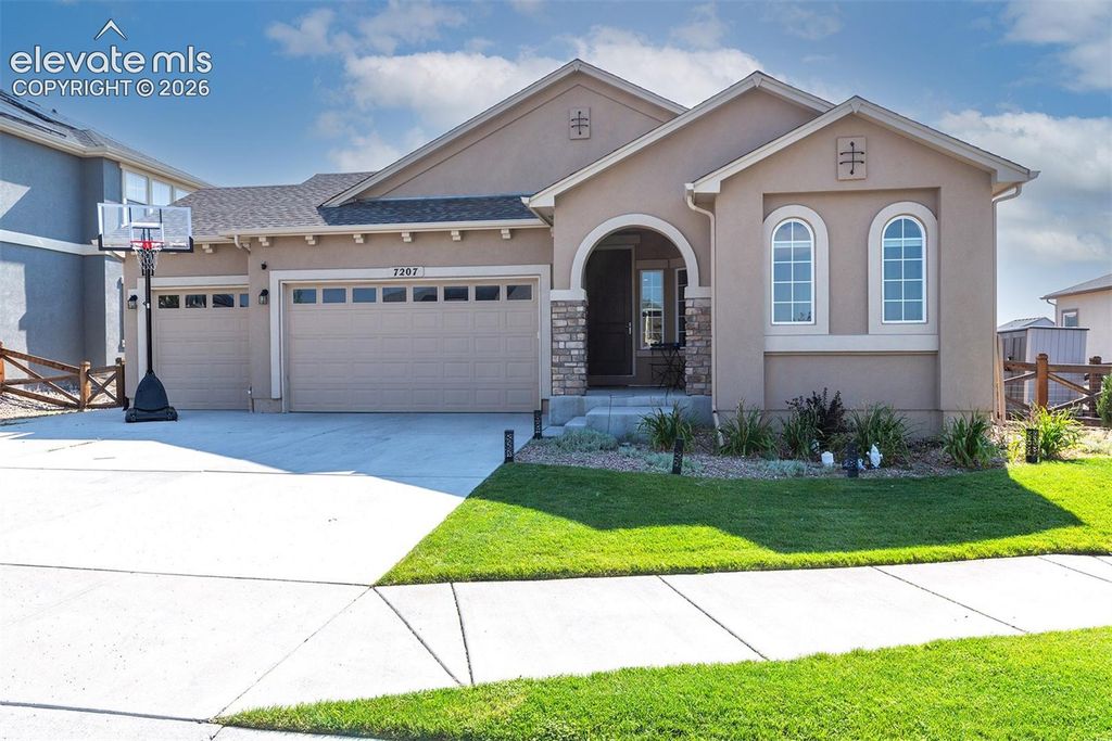 7207 Winterstone Court, Colorado Springs, CO 80927 — exterior