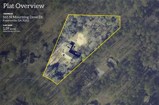 165 N MOURNING DOVE N Drive, Fayetteville, GA 30215