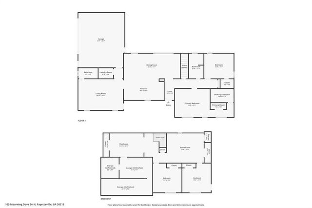 165 N MOURNING DOVE N Drive, Fayetteville, GA 30215