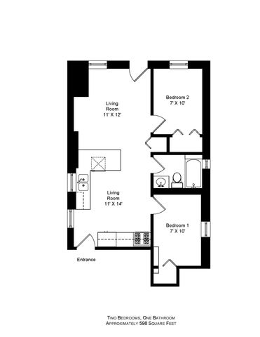 2117 W 18th Street 3R, Chicago, IL 60608