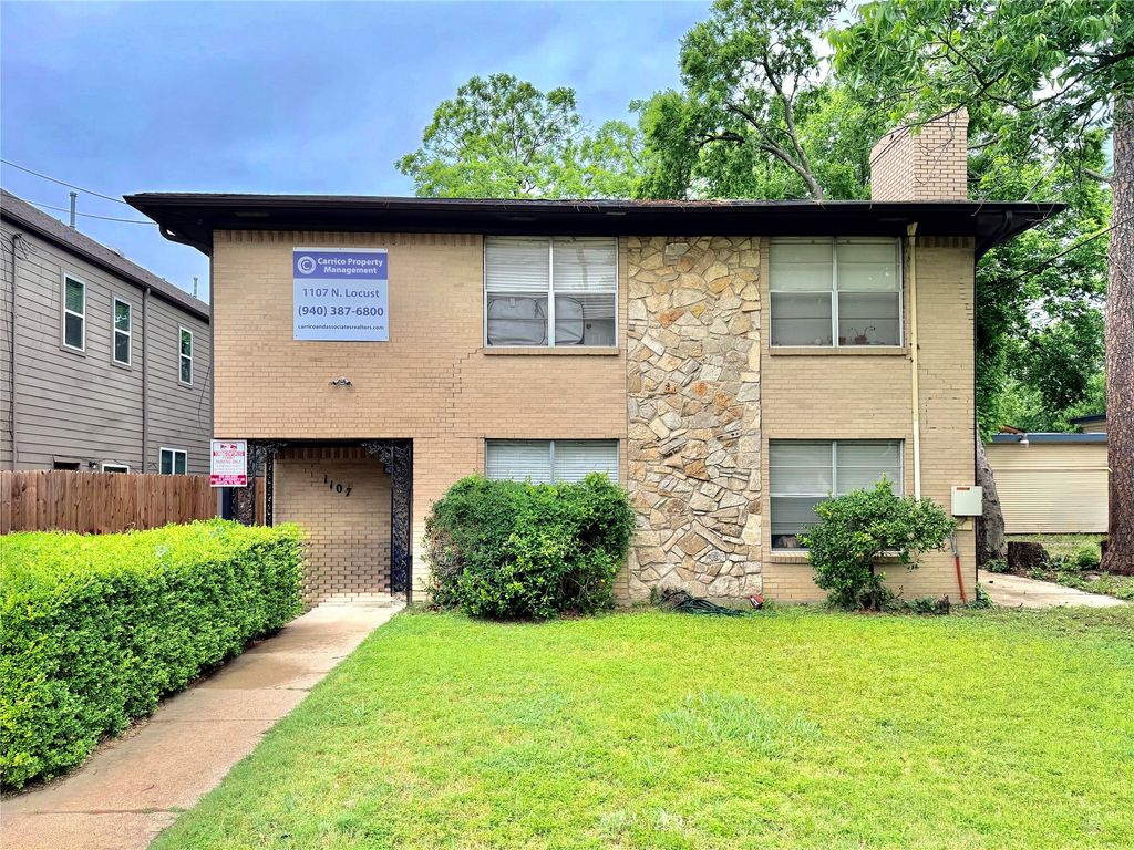 1107 N Locust Street 3, Denton, TX 76201
