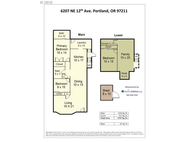 6207 Ne 12TH Ave, Portland, OR 97211