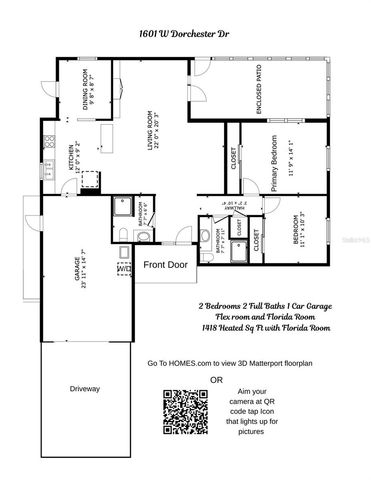 1601 W DORCHESTER DRIVE, Palm Harbor, FL 34684