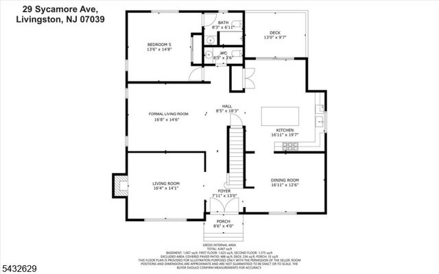 29 Sycamore Ave, Livingston Twp., NJ 07039