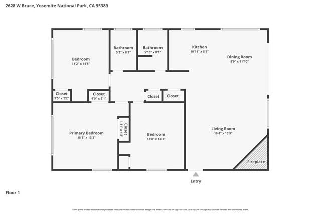 2628 W Bruce, Wawona, CA 95389