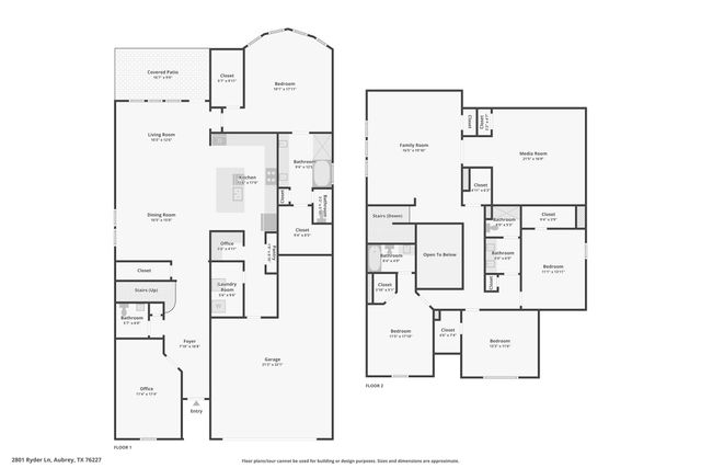 2801 RYDER Lane, Aubrey, TX 76227