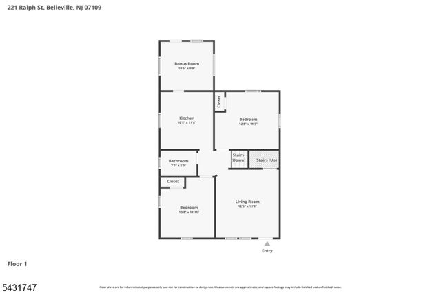 221 Ralph St, Belleville Twp., NJ 07109