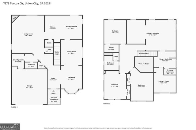 7275 Toccoa Circle, South Fulton, GA 30291