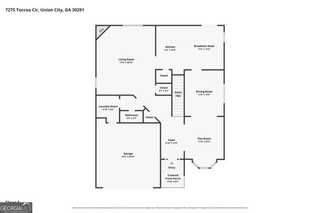 7275 Toccoa Circle, South Fulton, GA 30291