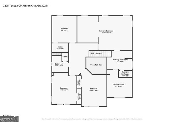 7275 Toccoa Circle, South Fulton, GA 30291