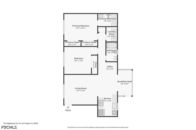 1514 Edgewater CIR 3A, Fort Myers, FL 33919