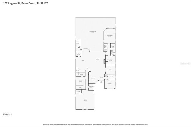 102 LAGARE STREET, Palm Coast, FL 32137