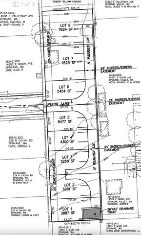 X N Warren Ln, Spokane Valley, WA 99216