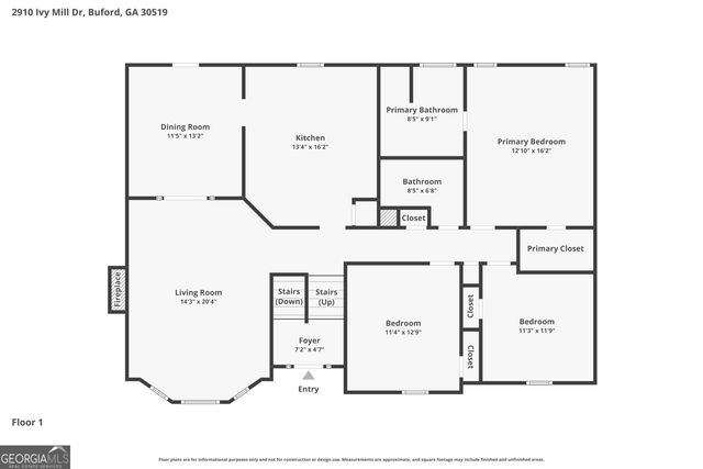 2910 Ivy Mill Drive, Buford, GA 30519