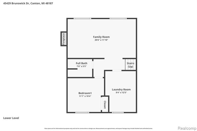45429 Brunswick Drive, Canton, MI 48187