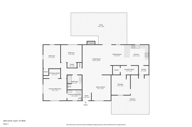 406 E 2nd ST, Georgetown, TX 78626