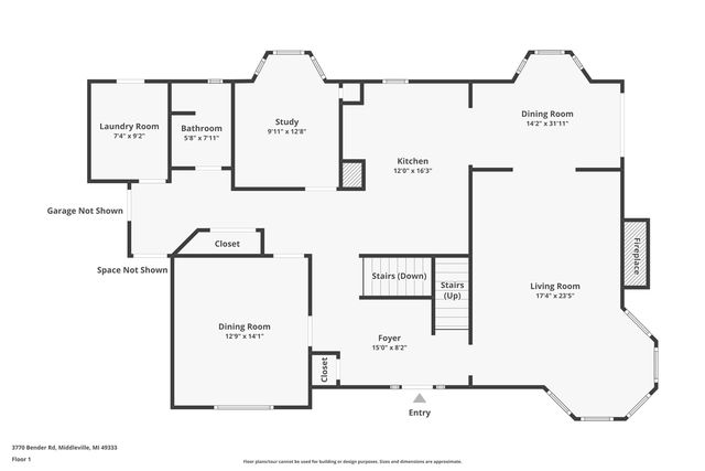 3770 Bender Road, Middleville, MI 49333