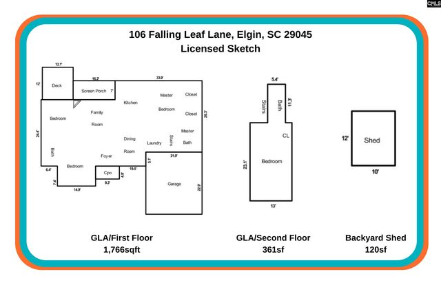 106 Falling Leaf Lane, Elgin, SC 29045
