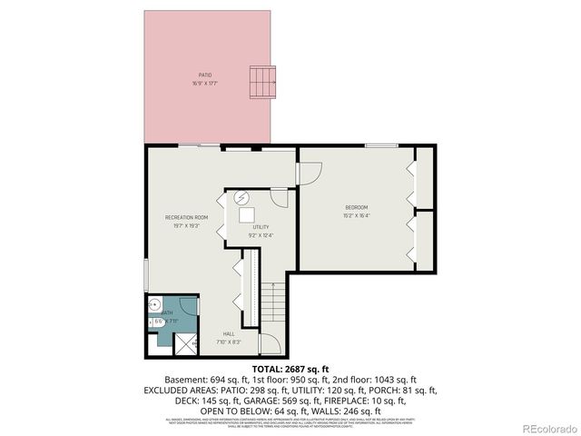 19121 E Hampden Drive, Aurora, CO 80013