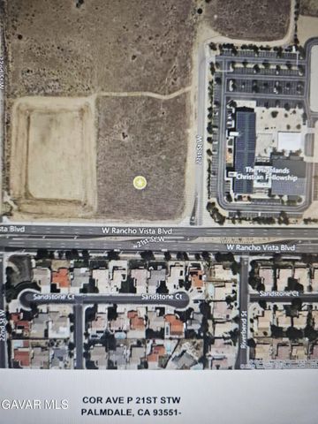 21st W Cor Avenue P And 21st Street, Palmdale, CA 93551