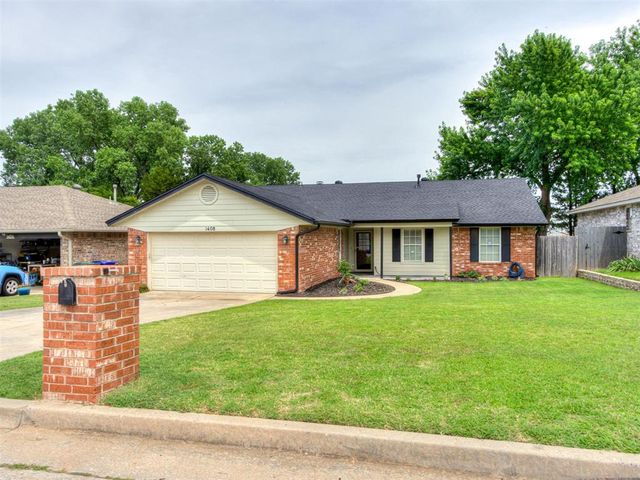 1408 Nottoway Drive, Midwest City, OK 73130