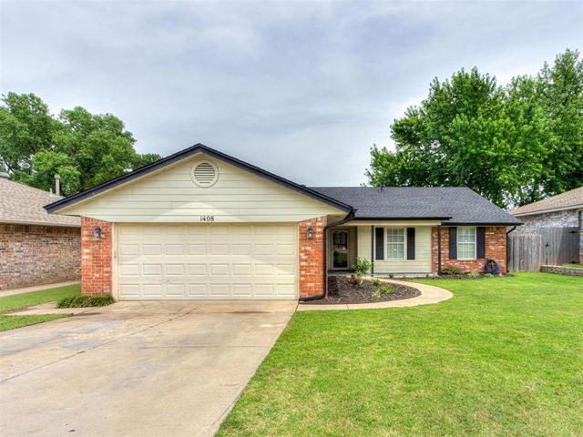 1408 Nottoway Drive, Midwest City, OK 73130