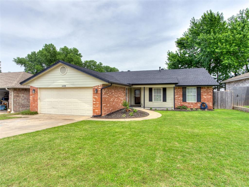 1408 Nottoway Drive, Midwest City, OK 73130