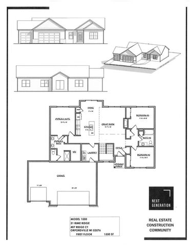 407 Ridge Court, Orfordville, WI 53576