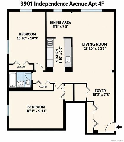 3901 Independence Avenue 4F, Bronx, NY 10463