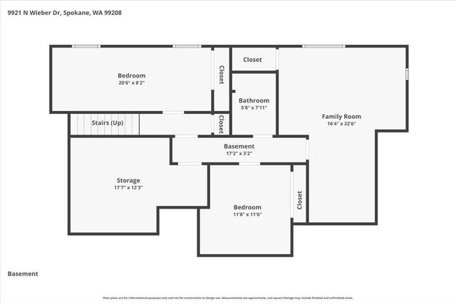 9921 N WIEBER Dr, Spokane, WA 99208