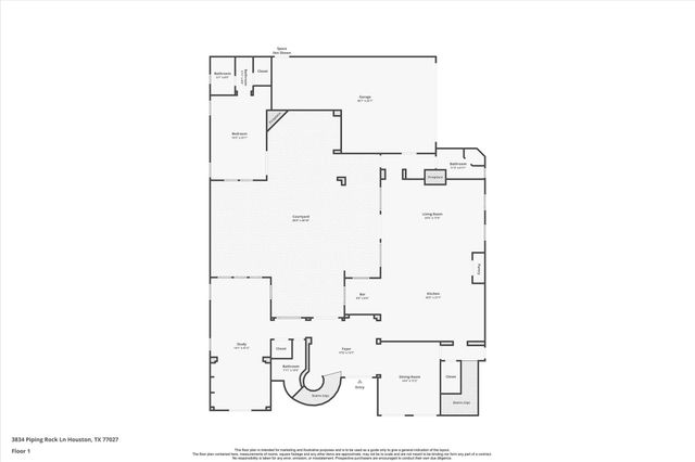 3834 Piping Rock Lane, Houston, TX 77027
