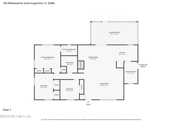 745 WILDWOOD Drive, St. Augustine, FL 32086